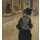 Edgar Degas, Woman Viewed from Behind (Visit to the Museum), c.1879-85 (oil on canvas)