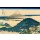 Katsushika Hokusai, Cushion pine at Aoyama, Edo, c.1830 (woodblock print)