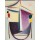 Alexej von Jawlensky, Abstract Head: Black-Yellow-Purple, c.1922 (oil on cardboard)