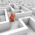 ag visuell, Mensch im Labyrinth