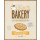 avian, Vintage Bakery Poster. Vector illustration.