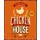 avian, Vintage Chicken House Poster. Vector illustration.