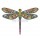 bluedarkat, Dragonfly Psychedelic Art Design-Libellula Pop Art