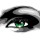bluedarkat, Woman's Green Eye-Occhio Verde di Donna-Vector