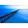 catolla, old breakwater in sea with long exposure