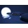 dampoint, Zen moon glows on  stones in the water