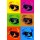 Jitka Laníková, pop art poster with eyes