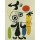 Joan Miro, Figur gegen rote Sonne II