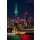 mandritoiu, Empire State Building on Saint Patrick's Day.