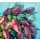 Mikhail Zahranichny, blossoming lilac, illustration, painting