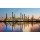Tomas Sereda, Oil gas refinery with reflection, factory, petrochemical plant