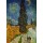 Vincent van Gogh, Landstrasse mit Zypresse und Ste