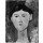 Amedeo Modigliani, Beatrice Hastings (1879-1943) c.1914-15 (oil on canvas) (b/w photo)